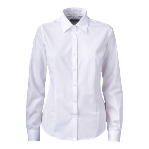 J. Harvest & Frost Camicia donna Yellow Bow 50, bianca, taglia unisex: S