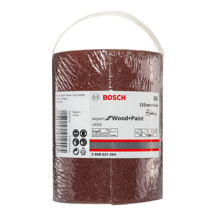J450 Expert for Wood and Paint, 115 mm x 5 m, G60 115mm X 5m, G60