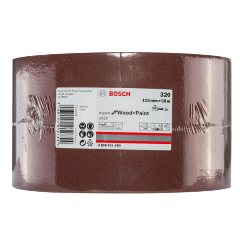 J450 Expert for Wood and Paint, 115 mm x 50 m, G320 115mm X 50m, G320
