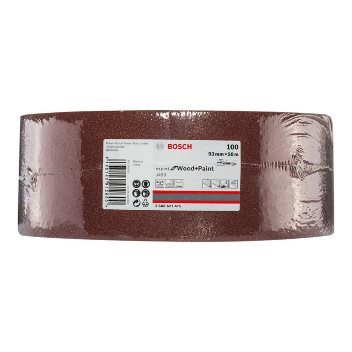 J450 Expert for Wood and Paint, 93 mm x 50 m, G100 93mm X 50m, G100