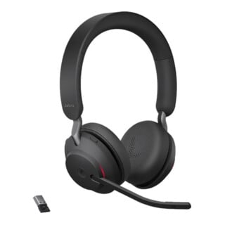 Jabra Headset 380aMS Stereo beidohrig schwarz