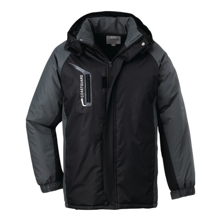 Jacke Coastguard Gr.L schwarz/grau TERRAX