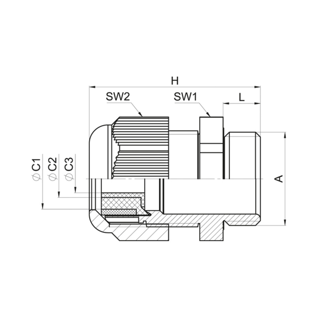 Jacob Ex-Kabelverschraubung GHG9601955R0004