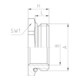 Jacob Réduction M20/M16 x1,5 Laiton Accessoire Métrique