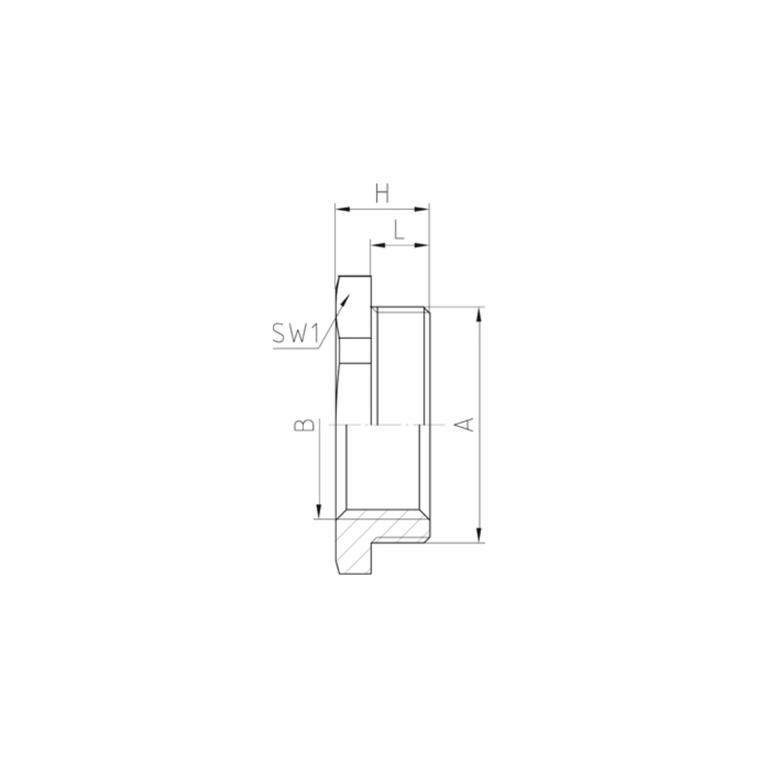 Jacob Réduction PA M20/M16x1,5 M20M16PA