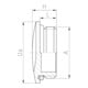 Jacob Vis de fermeture MS-EX M16x1,5 V102-1016-03-EX