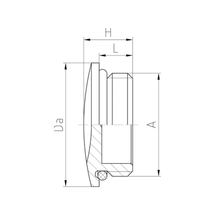 Jacob Vis de fermeture MS-EX M16x1,5 V102-1016-03-EX