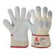 Gants de travail lapin en cuir de jade grain de jade-1