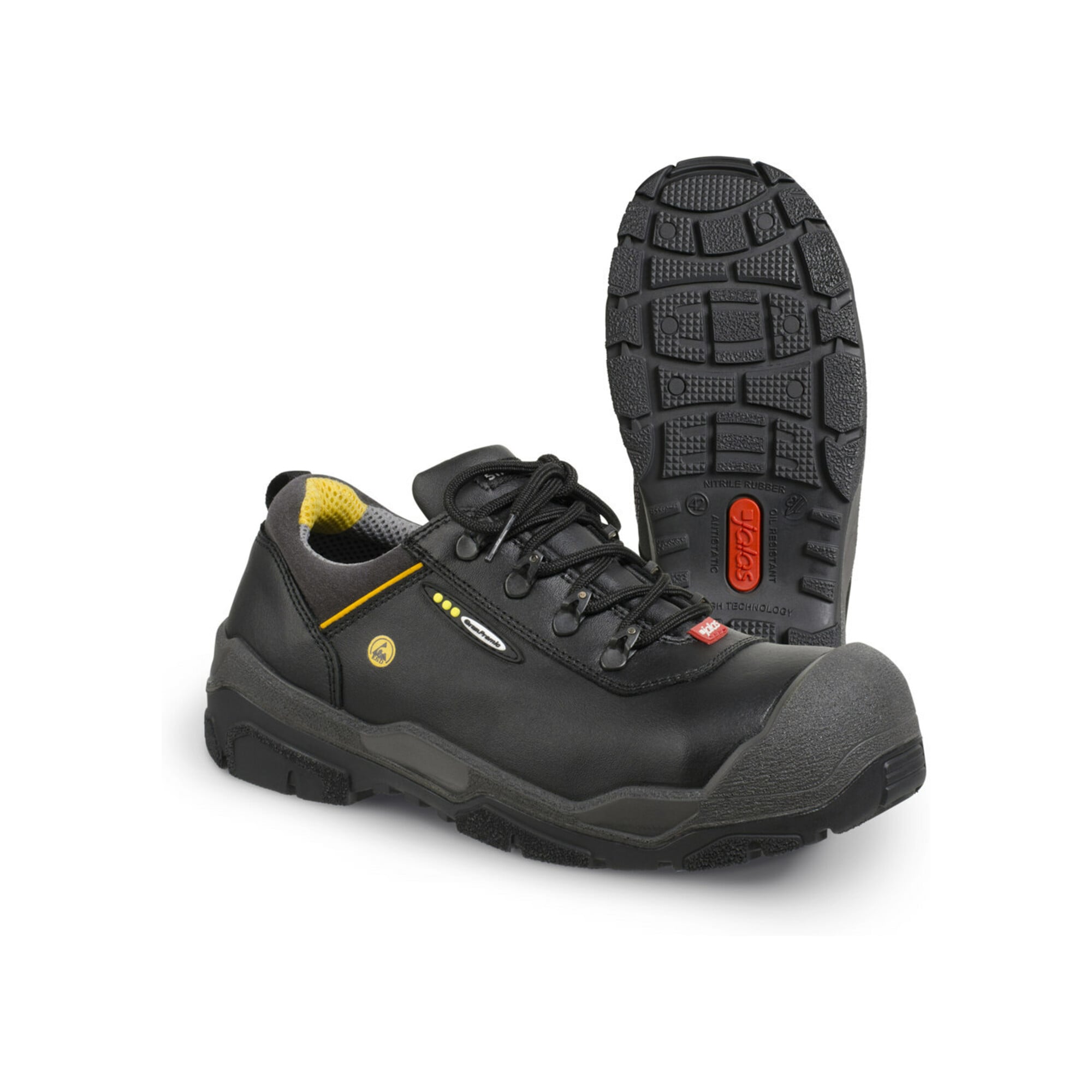 JALAS Halbschuh 1538 Terra, S3, SRC, HRO, CI, HI, ESD, Gr. 45 ; Ejendals