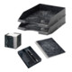 Jalema Schreibtischset Marmor 7438901 5teilig anthrazit-1