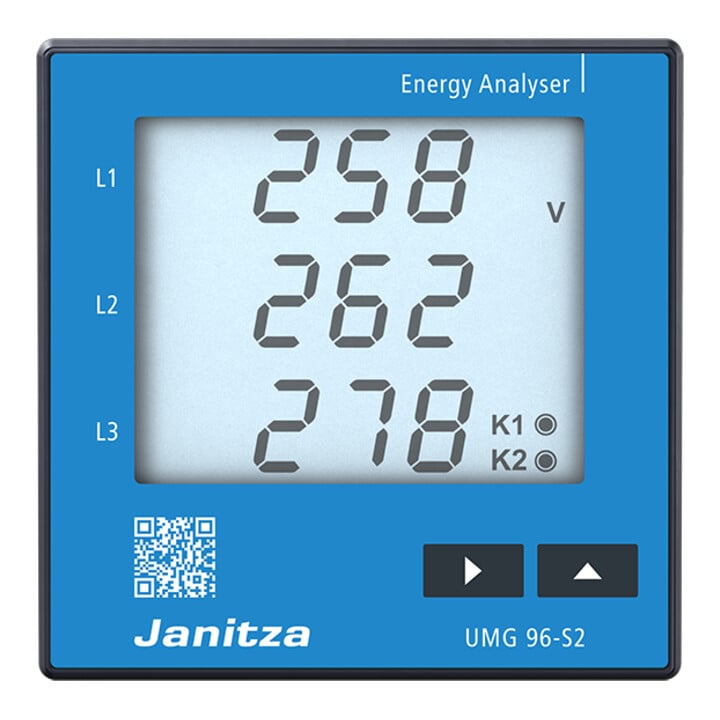 janitza Appareil de mesure d’énergie UMG 96-S2
