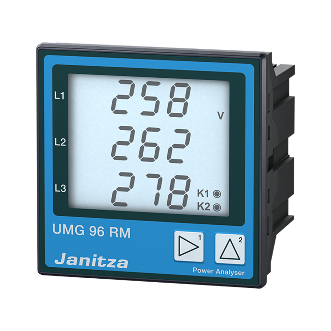 Janitza Electronic Netzanalysator 90-277VAC, 90-250VDC UMG 96RM-P#5222064