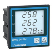 Janitza Electronic Universalmessgerät 90-277VAC, 90-250VDC UMG 96RM-M#5222069-2
