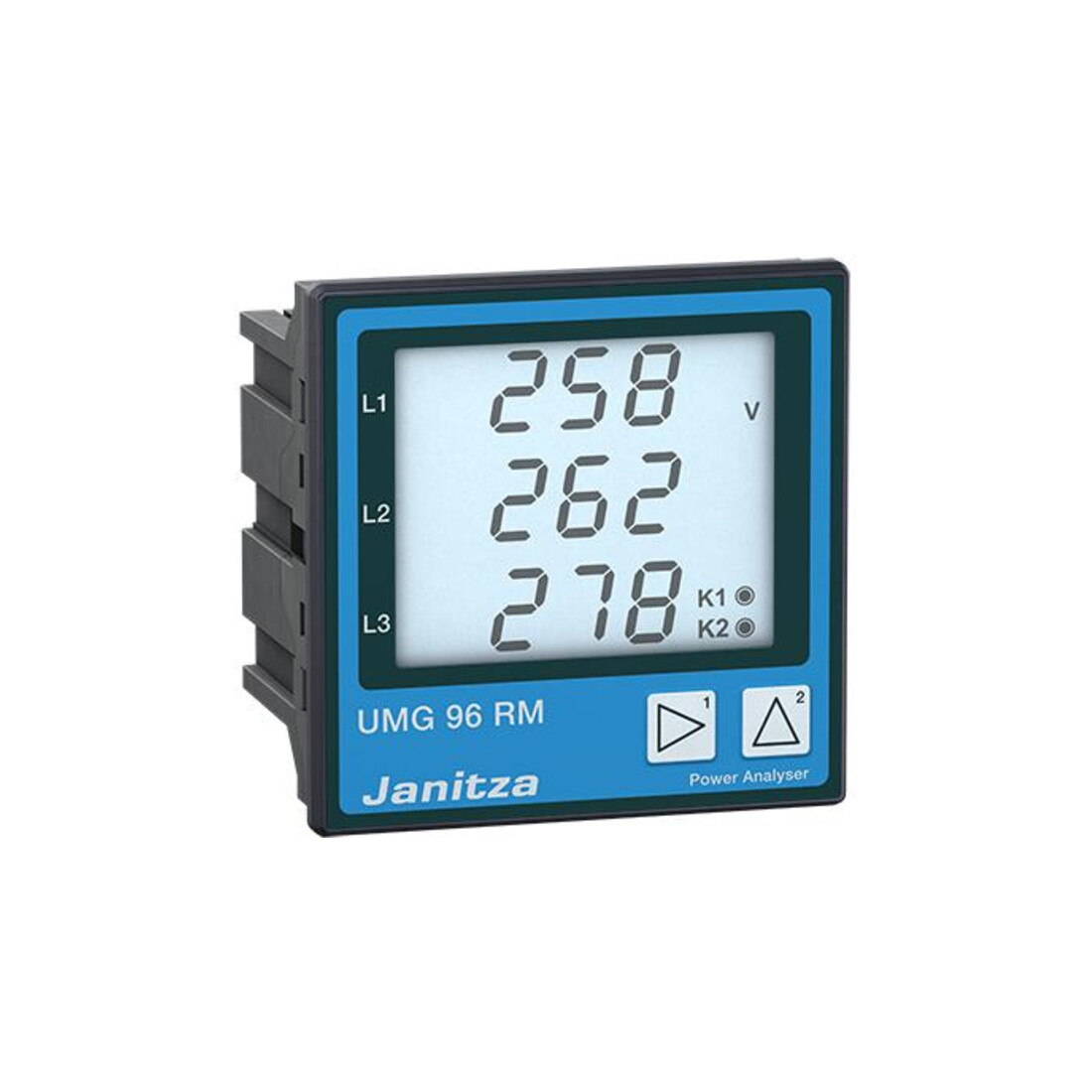 Janitza Electronic Universalmessgerät 90-277VAC, 90-250VDC UMG 96RM-M#5222069