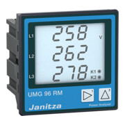 Janitza Electronic Universalmessgerät 90-277VAC, 90-250VDC UMG 96RM-M#5222069-5