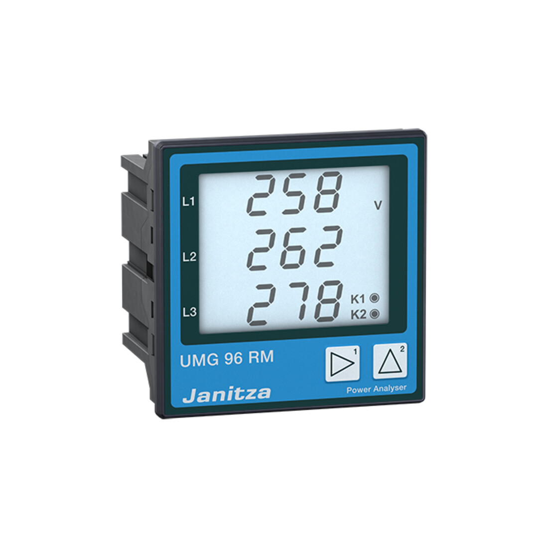 Janitza Electronic Universalmessgerät 90-277VAC, 90-250VDC UMG 96RM-M#5222069