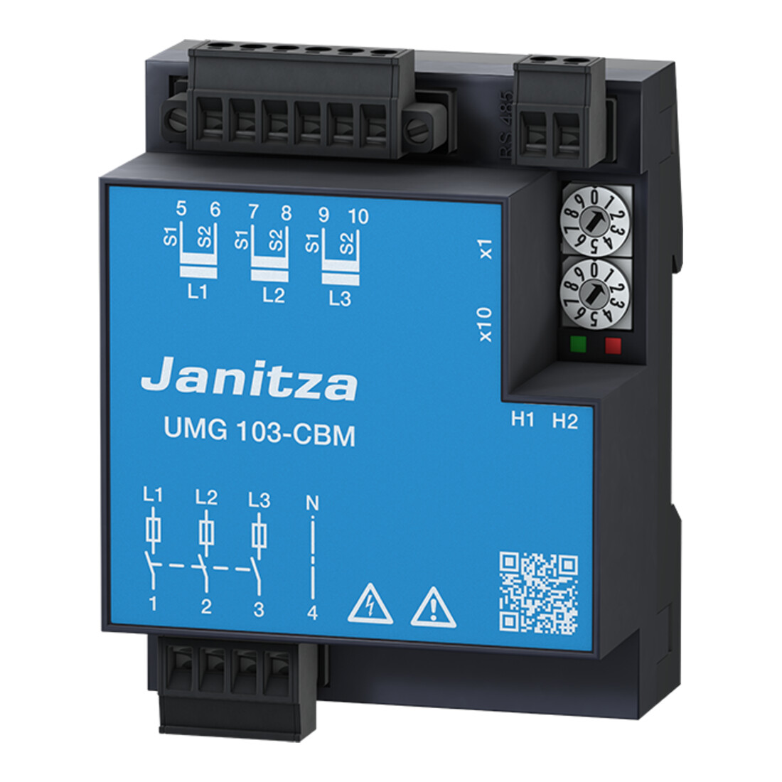Janitza Electronic Universalmessgerät L-N:80-240VAC UMG 103-CBM