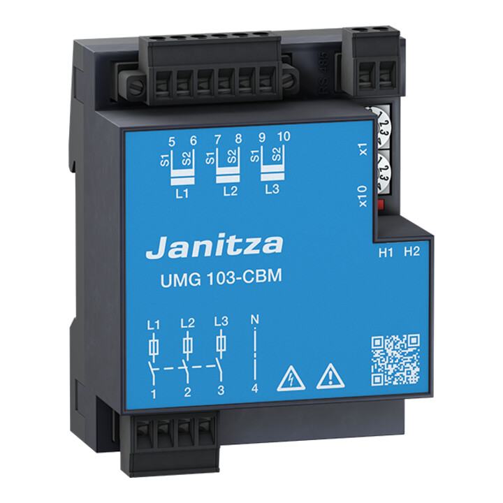 Janitza Electronic Universalmessgerät L-N:80-240VAC UMG 103-CBM