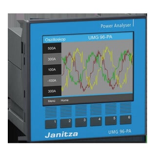 Janitza Electronic Universalmessgerät Uhr/Speicher UMG 96-PA, 90-277V