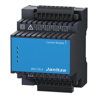 Janitza Module de mesure de courant Modul800CT8A multicanal