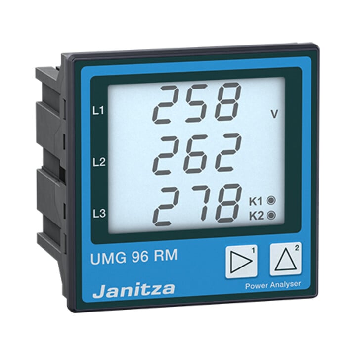 janitza Netzanalysator UMG 96RM-E 90-277VAC 90-250VDC