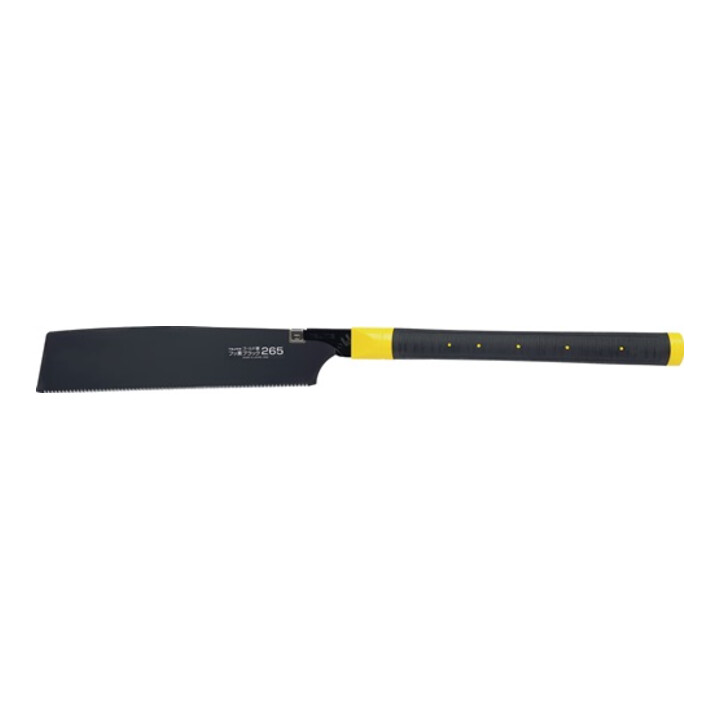 Japansäge/Feinzugsäge Rapid Pull fluorine Blatt-L.265mm Gesamt-L.600mm ger.Griff
