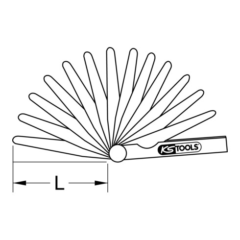 Capteur en laiton antimagnétique KS Tools Jauge en laiton