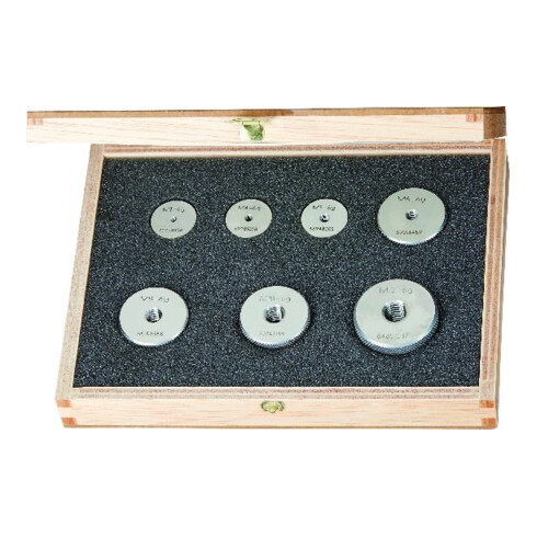 JBO Jeu de bagues de contrôle de filetage M 3 - M 12 Tol. 6g