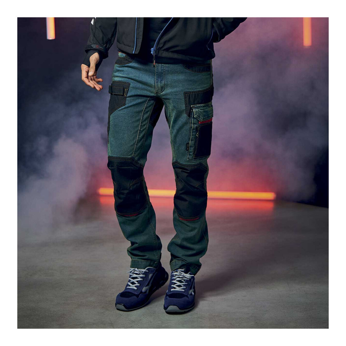 Jeans Exciting Platinum rust jeans U.POWER