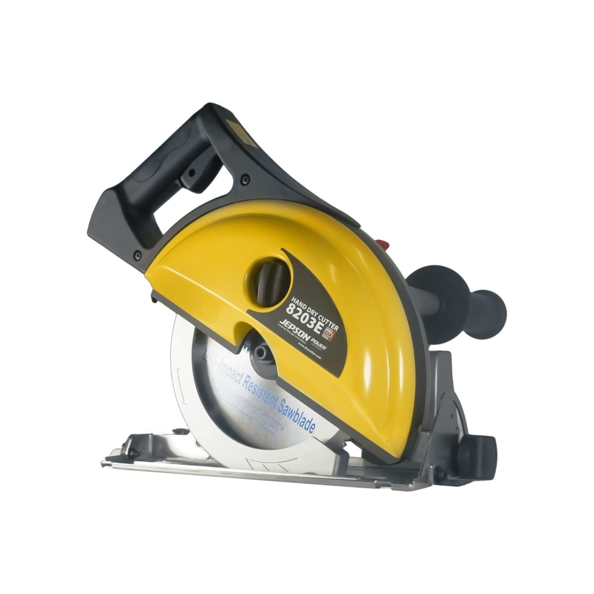 JEPSON POWER Akku-Metallhandkreissäge Hand Dry Cutter 8203E inkl. Sägeblatt u. Zubehör D=203mm