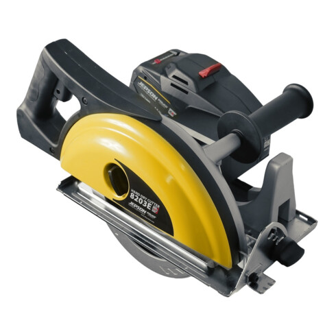 JEPSON POWER Akku-Metallhandkreissäge Hand Dry Cutter 8203E inkl. Sägeblatt u. Zubehör D=203mm
