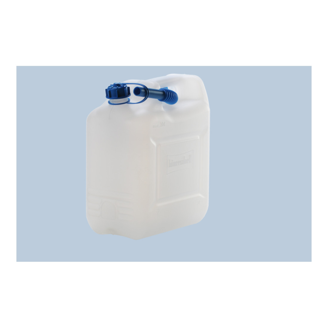 Jerricane à eau 12 l HD-PE avec tube de décharge H331xl290xP160mm HÜNERSDORFF
