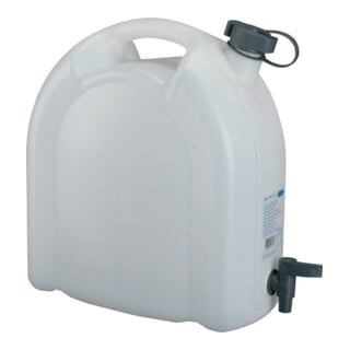 Jerricane à eau 15 l PE avec robinet de décharge HxlxPmm PRESSOL