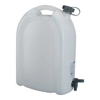 Jerricane à eau 20 l PE avec robinet de décharge HxlxPmm PRESSOL