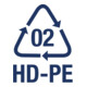 Jerricane à eau 22 l HD-PE avec tube de décharge H440xl370xP190mm HÜNERSDORFF