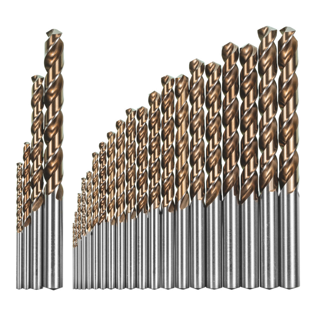 Jeu complémentaire de forets hélicoïdaux HSS HOLEX CleverDrill 114031, Type : 1-10,5