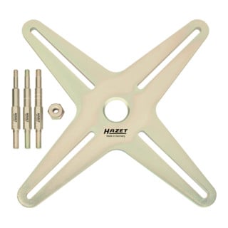 Jeu complémentaire d'outils d'accouplement SAC (pas 4 trous) 2174-2/5 Nombre d'outils : 5 HAZET