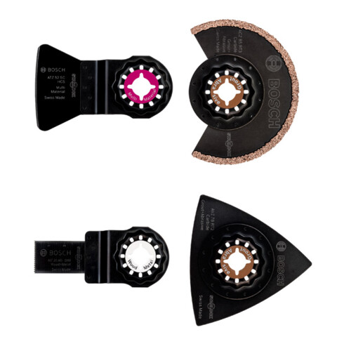 Jeu d'accessoires BOSCH p. carrelage GOP 4-pces
