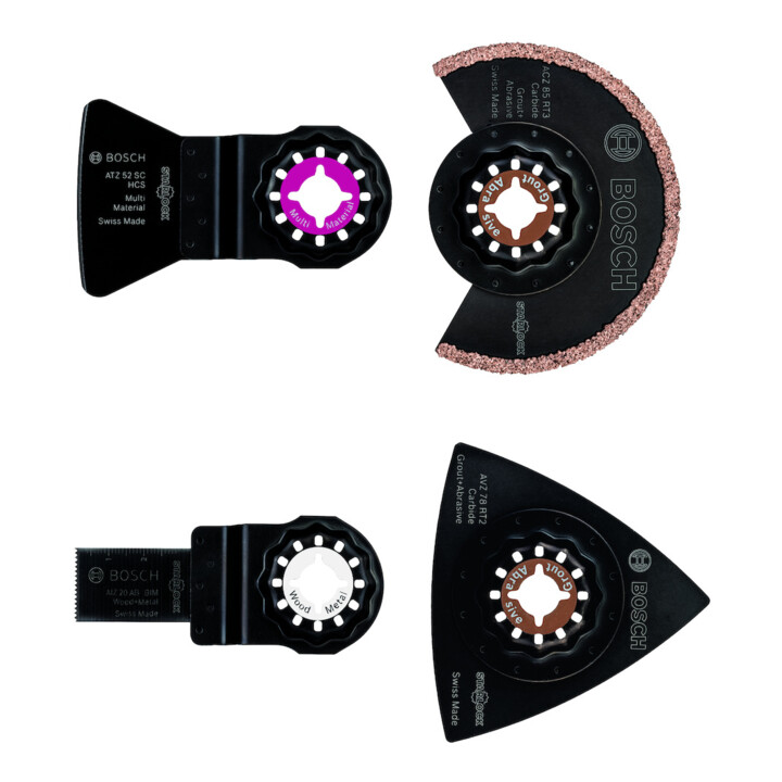 Jeu d'accessoires BOSCH p. carrelage GOP 4-pces