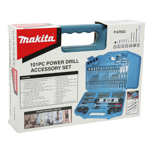 Jeu d'accessoires Makita P-67832