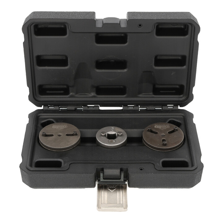 Jeu d'adaptateurs d'outils universel pour repousser les pistons de freins, 3 pcs.