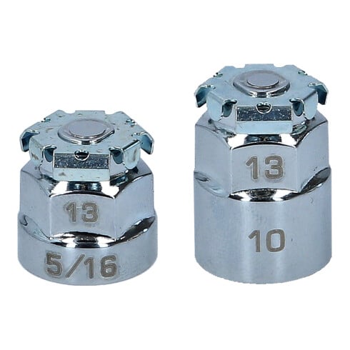 Jeu d'adaptateurs embout GEARplus, 2 pcs., 5/16"-10mm