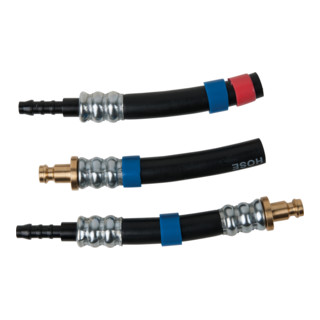 Jeu d'adaptateurs KS Tools 3 pièces Ø6,0 mm (bleu clair)