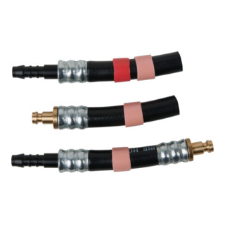 Jeu d'adaptateurs KS Tools 3 pièces Ø8,0 mm (rose)
