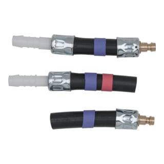 Jeu d'adaptateurs KS Tools 3 pièces Ø10.0 mm (violet)