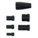 Jeu d'adaptateurs KS Tools, 6 pièces, Ø 8-10-10-12-12-14-18mm et adaptateur conique-1