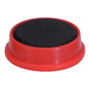 Jeu d'aimant, Ø 25mm, rouge, pack de 10