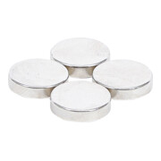 Jeu d’aimants extrapuissants Ø 12 mm 4 pièces BGS Do it yourself