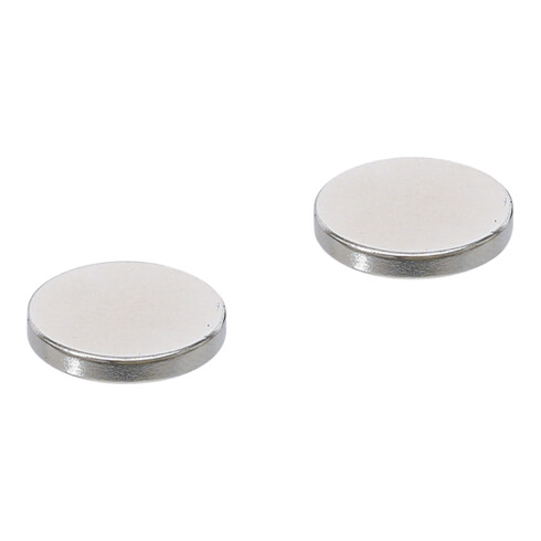 Jeu d’aimants extrapuissants Ø 18 mm 2 pièces BGS Do it yourself
