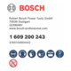 Jeu d'anneaux de scie Bosch 8 pièces 25 - 68 mm